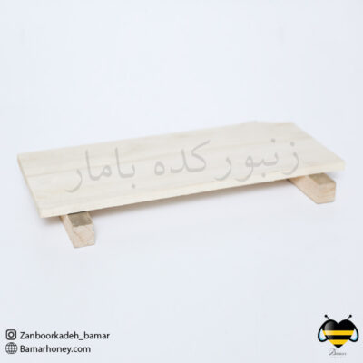 تخته موم دوز چوبی – ابزار حرفه‌ای موم‌دوزی برای زنبورداری