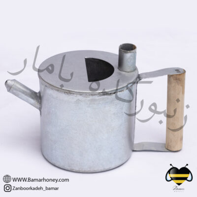 قوری موم ریز استیل و گالوانیزه مخصوص موم دوزی قاب زنبور عسل