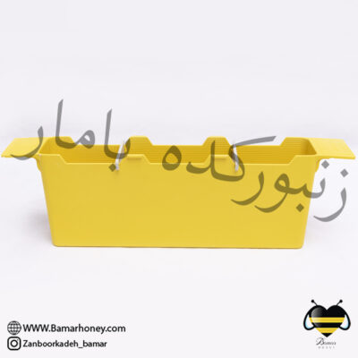 شربت خوری قابی سه لیتری آذرپلاستیک رنگ زرد (درجه یک)