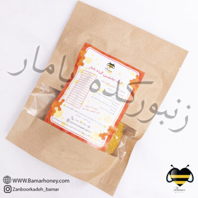 کیک گرده 20 درصد بامار یک کیلویی | مکمل و جانشین حرفه‌ای گرده گل برای تقویت کلونی