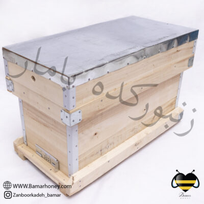 کندوی پنج قاب کف بسته(همراه با قاب)