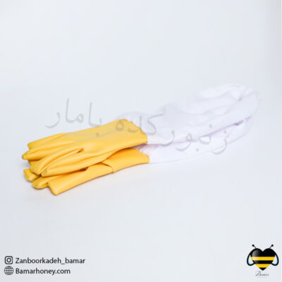 دستکش نیمه چرم زنبورداری