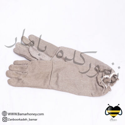 دستکش طوسی زنبورداری