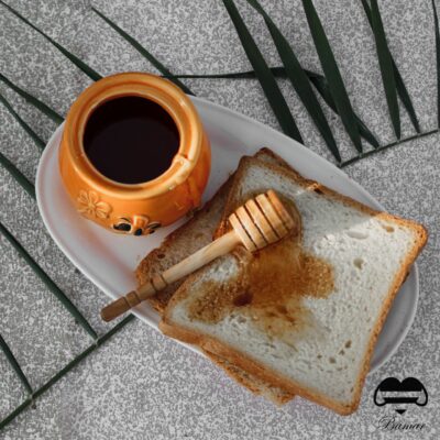 عسل بهار نارنج نیم کیلویی