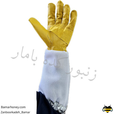 دستکش زنبورداری چرم تمام تهویه پادنیش